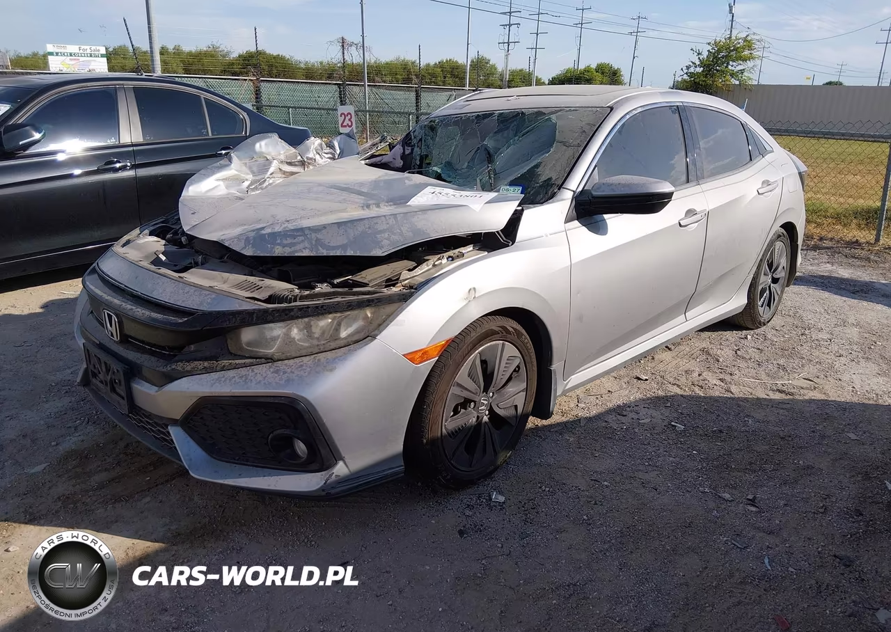 2018 Honda Civic Ex VIN:SHHFK7H51JU222609 - 2