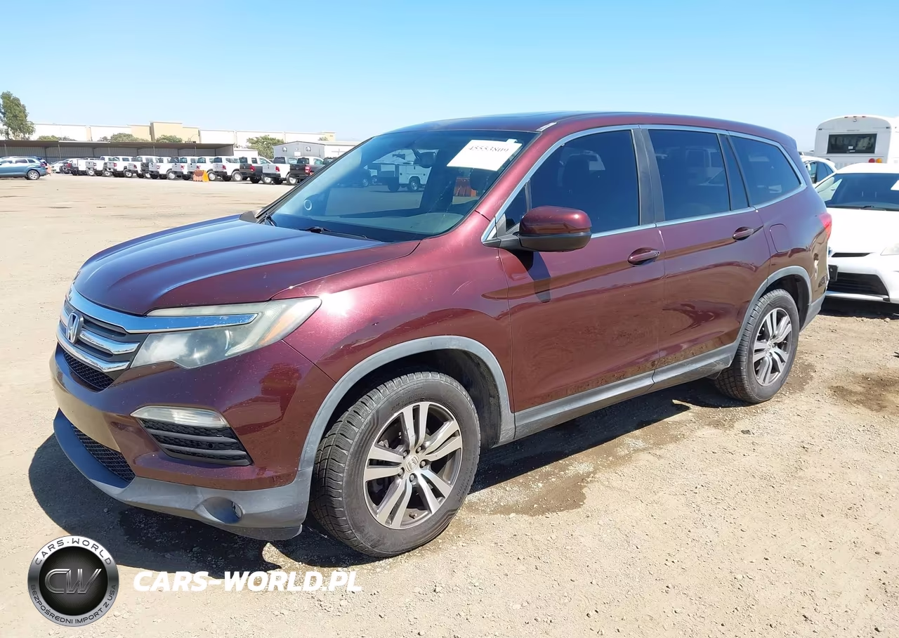 2017 Honda Pilot Ex-L VIN:5FNYF5H5XHB039755 - 2