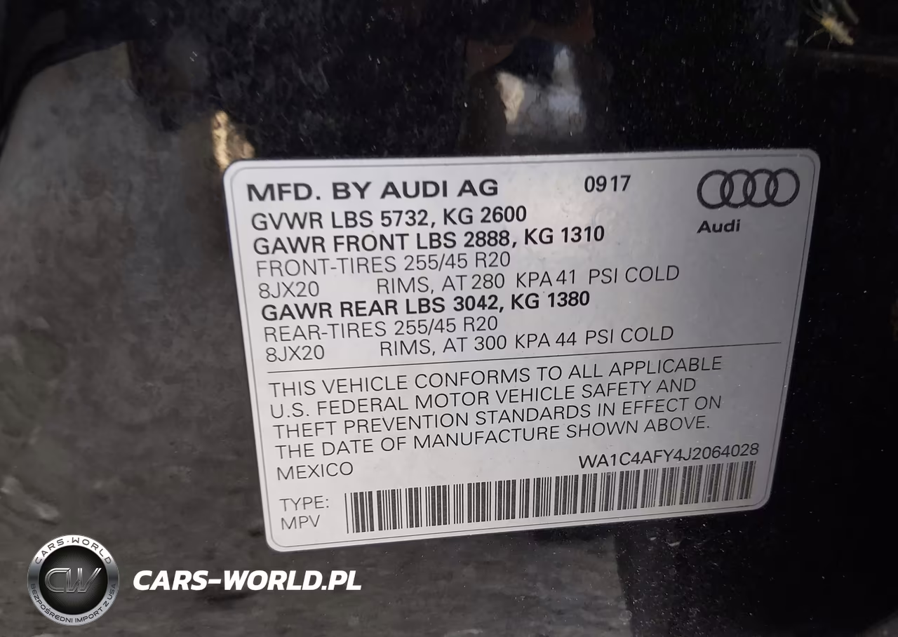 2018 Audi Sq5 3.0T Premium Plus VIN:WA1C4AFY4J2064028 - 9