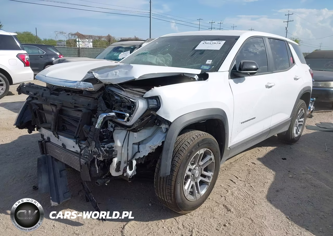 2025 GMC Terrain Fwd Elevation VIN:3GKALMEG4SL322496 - 2