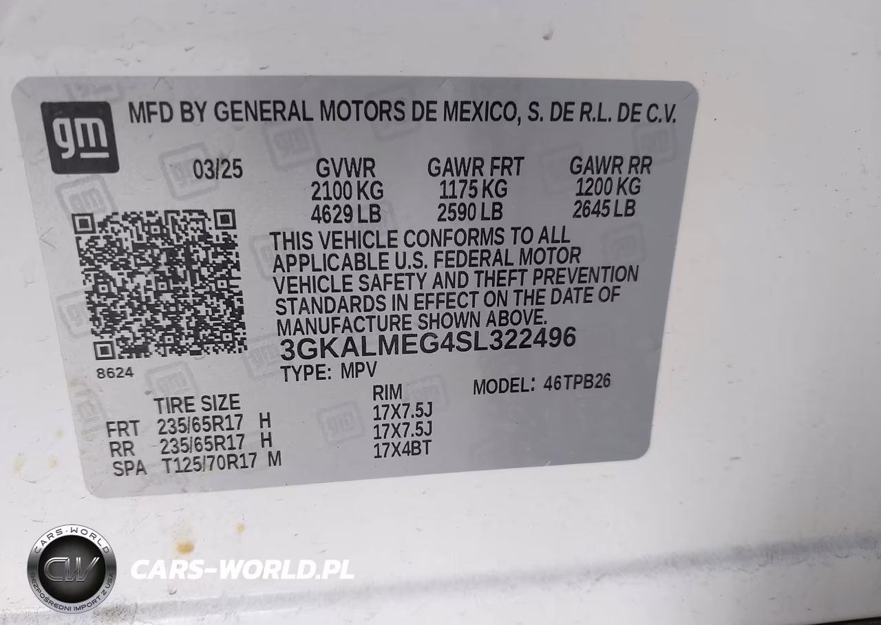 2025 GMC Terrain Fwd Elevation VIN:3GKALMEG4SL322496 - 9