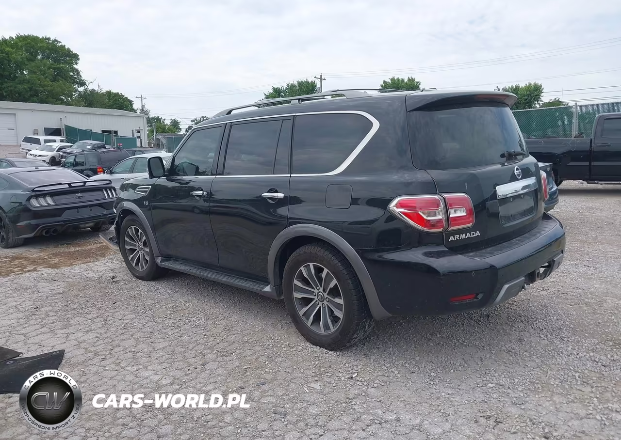 2019 Nissan Armada Sl VIN:JN8AY2ND7K9092280 - 3