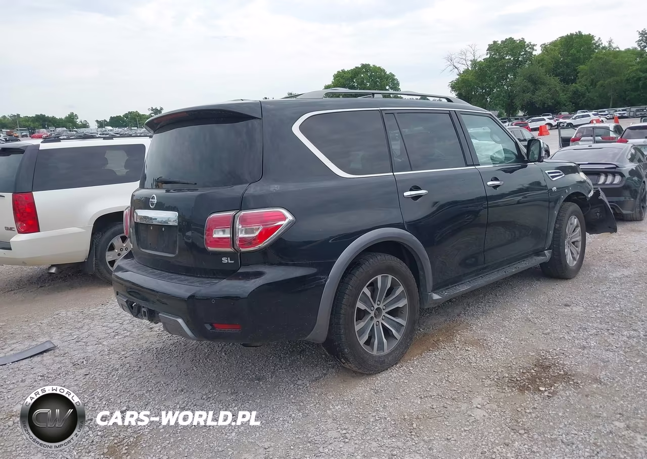 2019 Nissan Armada Sl VIN:JN8AY2ND7K9092280 - 4