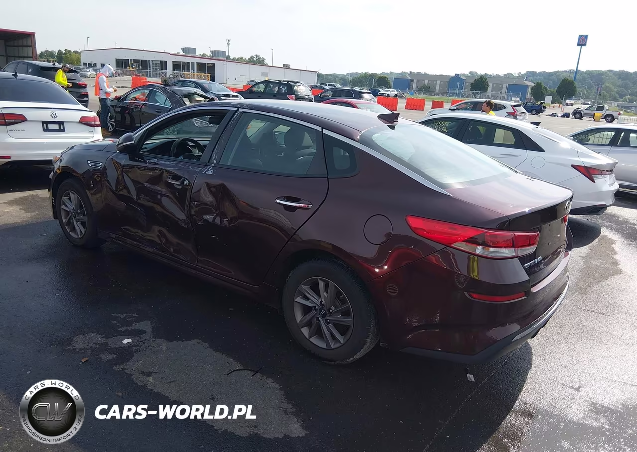 2020 Kia Optima Lx VIN:5XXGT4L36LG413370 - 3