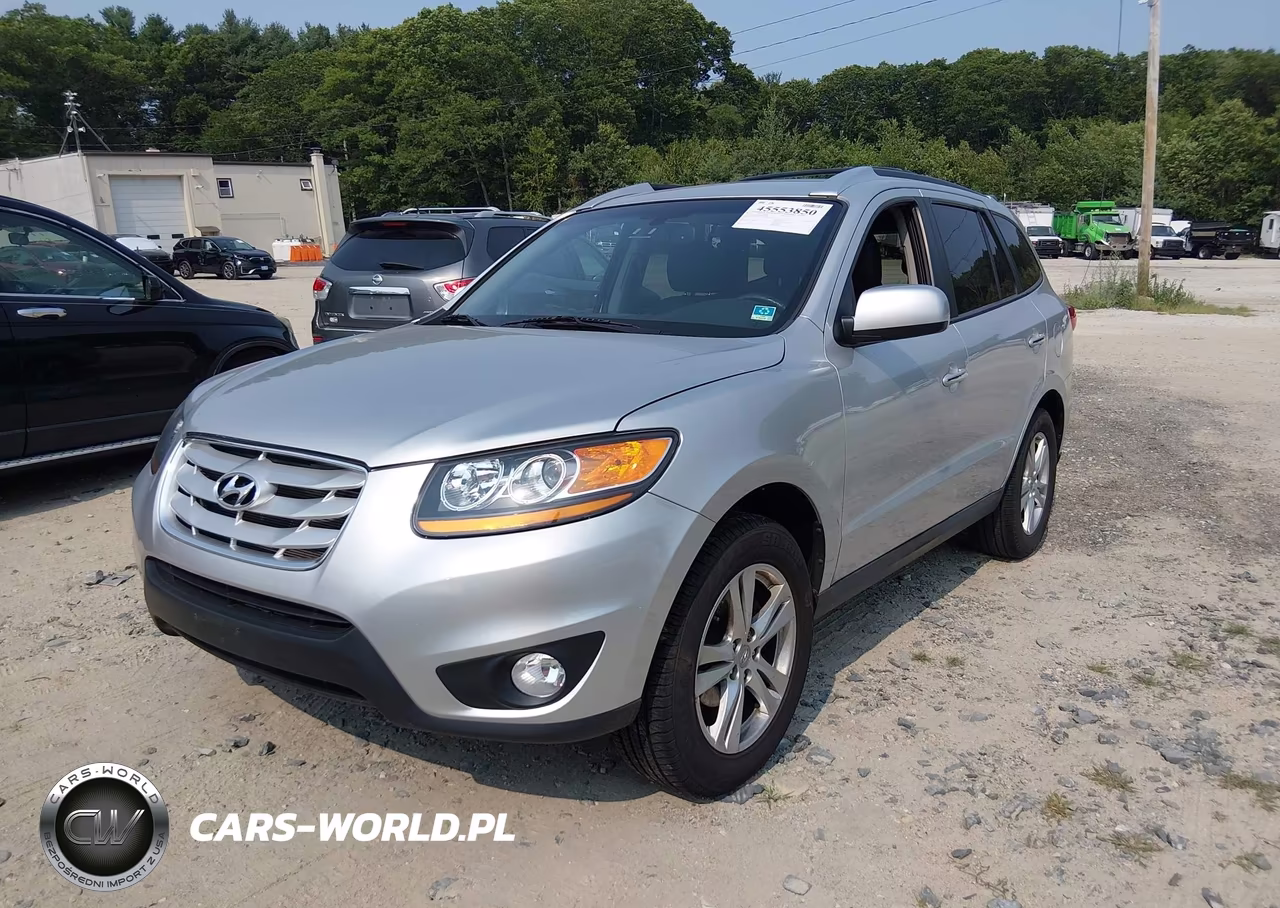 2011 Hyundai Santa Fe Limited V6 VIN:5XYZKDAG9BG052860 - 2
