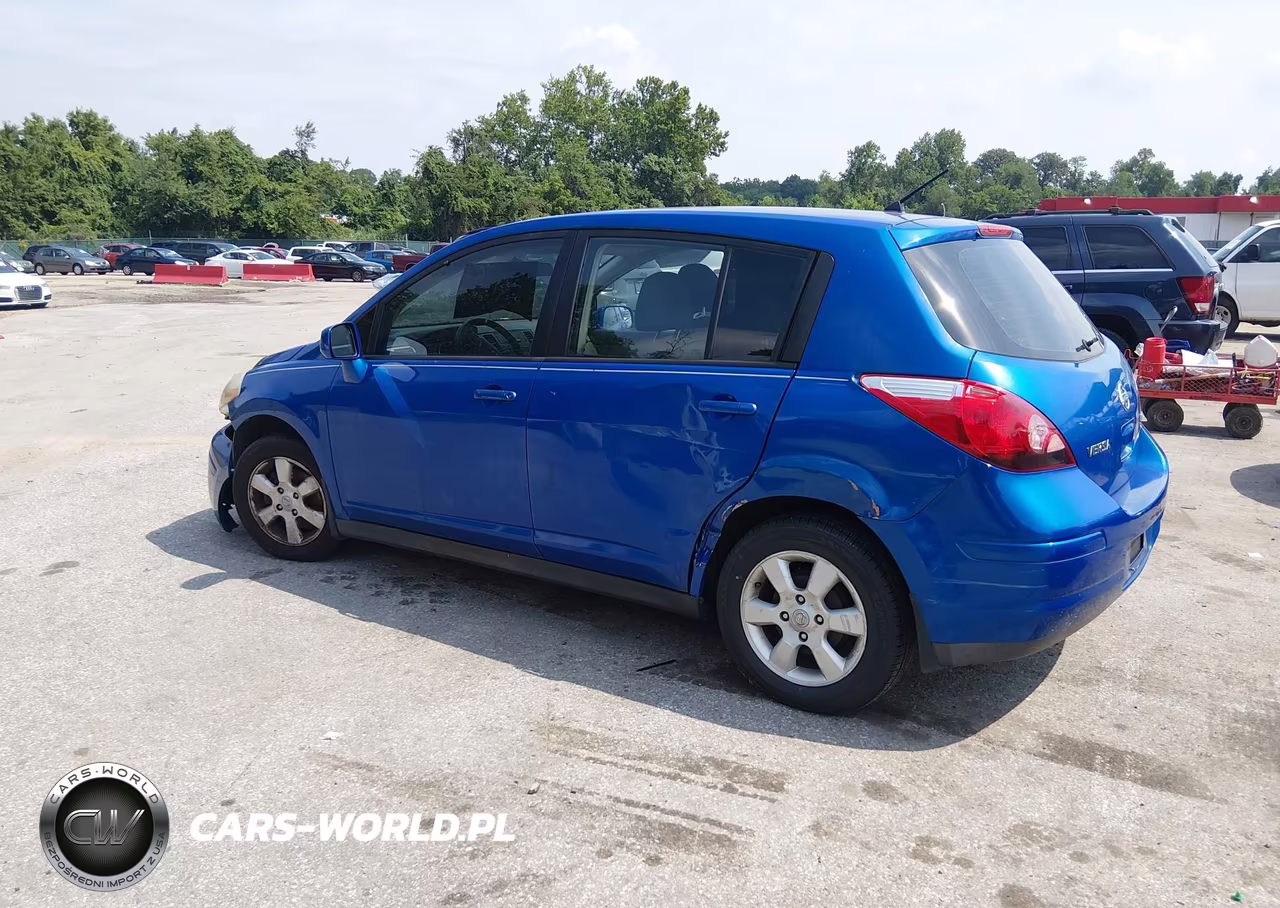 2007 Nissan Versa 1.8Sl VIN:3N1BC13E77L420593 - 3