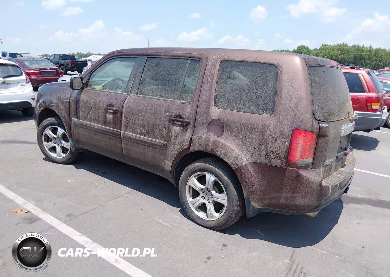 2012 Honda Pilot Ex VIN:5FNYF3H40CB040417 - 3