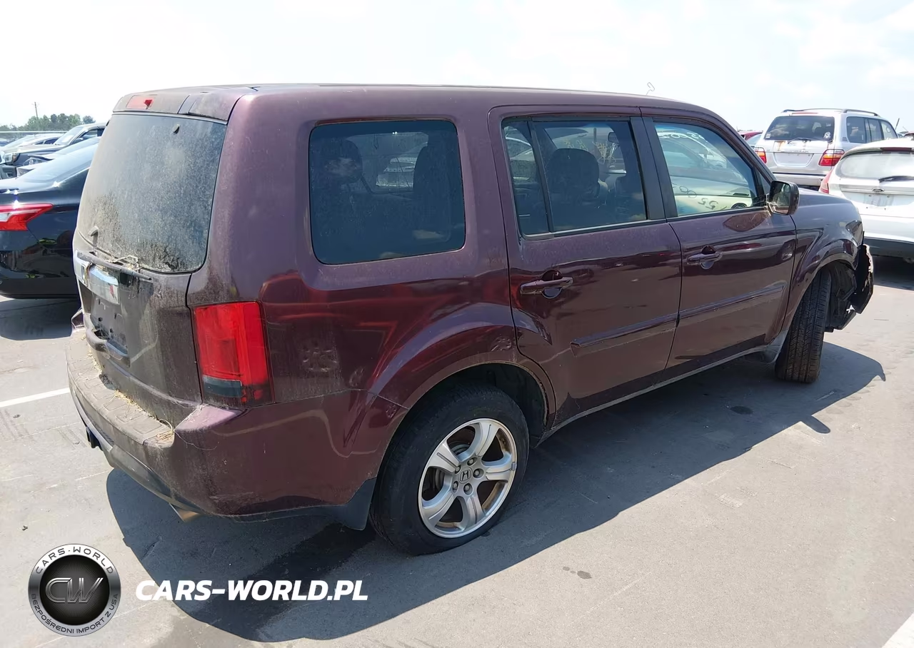 2012 Honda Pilot Ex VIN:5FNYF3H40CB040417 - 4