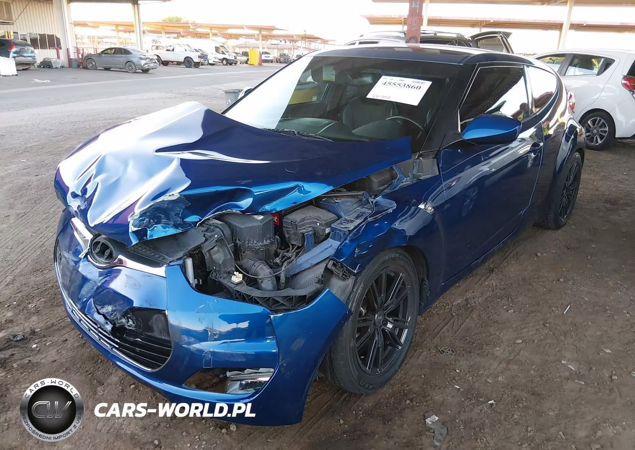 2016 Hyundai Veloster VIN:KMHTC6AD6GU302688 - 2