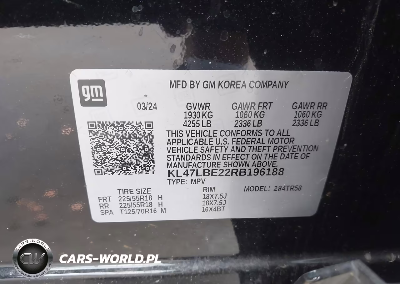2024 Buick Envista Sport Touring Fwd VIN:KL47LBE22RB196188 - 9
