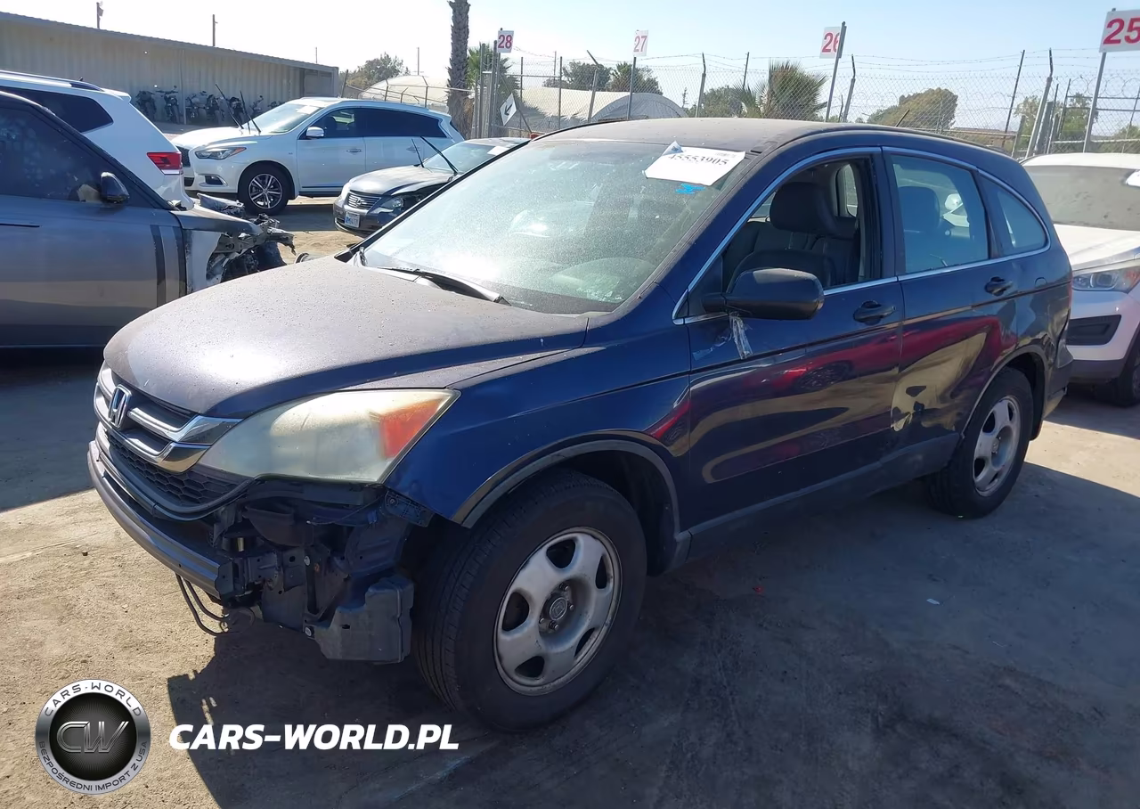 2010 Honda Cr-V Lx VIN:5J6RE4H35AL051132 - 2