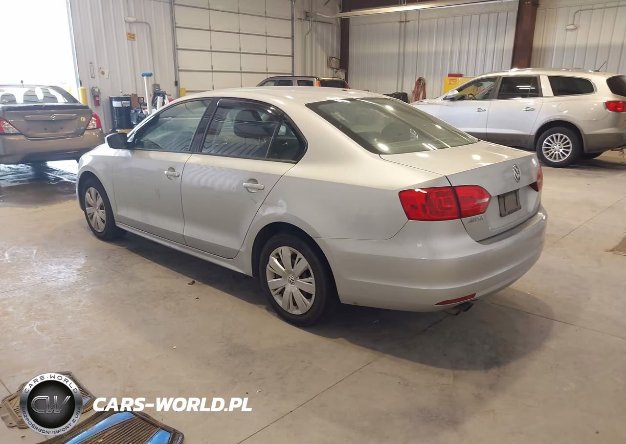 2012 Volkswagen Jetta 2.0L S VIN:3VW1K7AJXCM389260 - 3