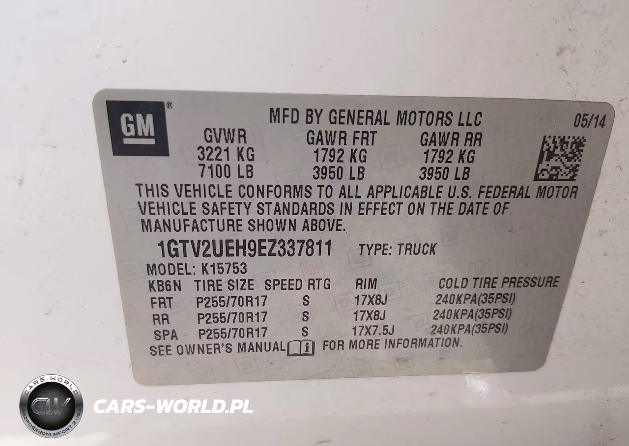 2014 GMC Sierra 1500 Sle VIN:1GTV2UEH9EZ337811 - 9