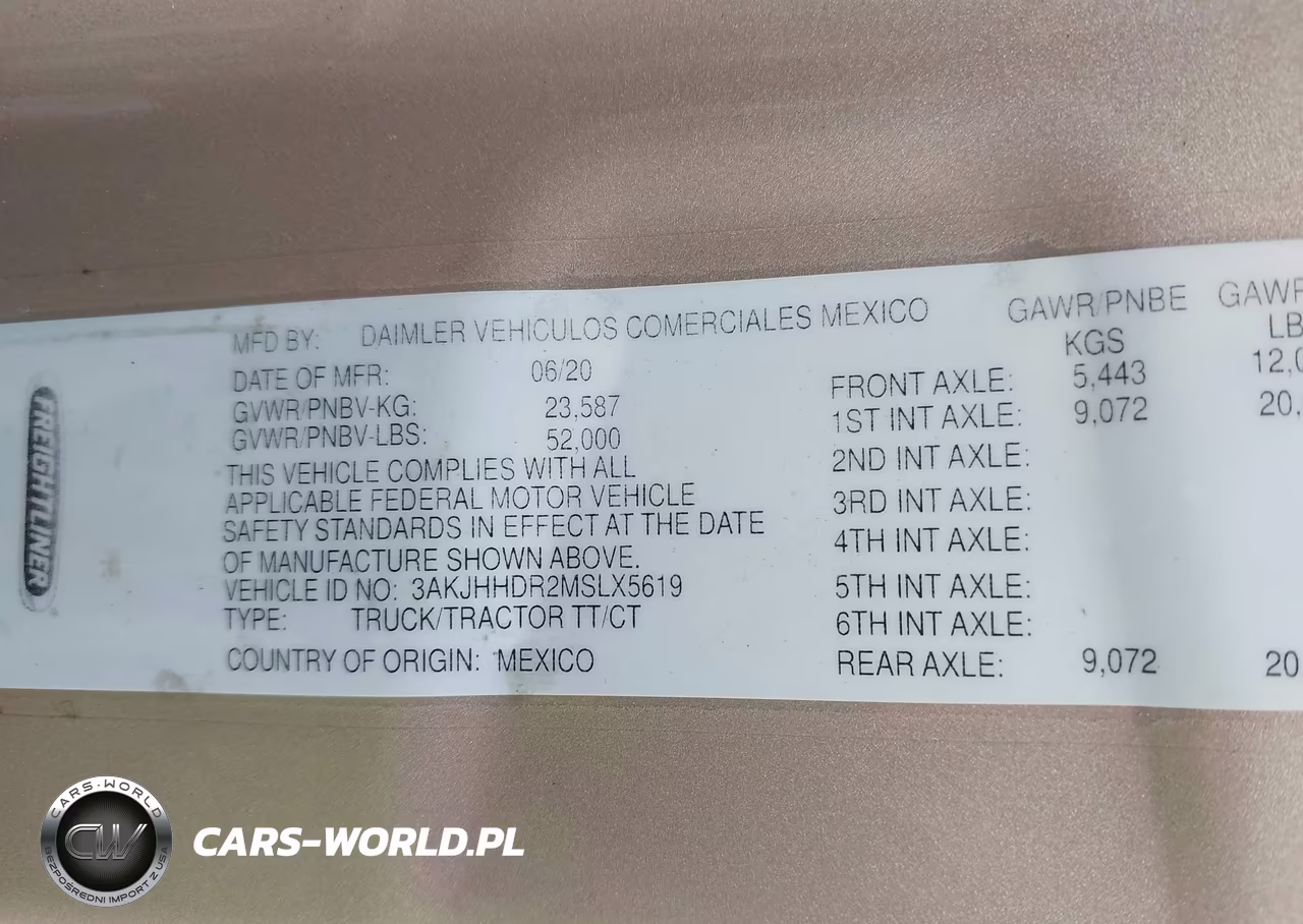 2021 Freightliner New Cascadia 126 VIN:3AKJHHDR2MSLX5619 - 8