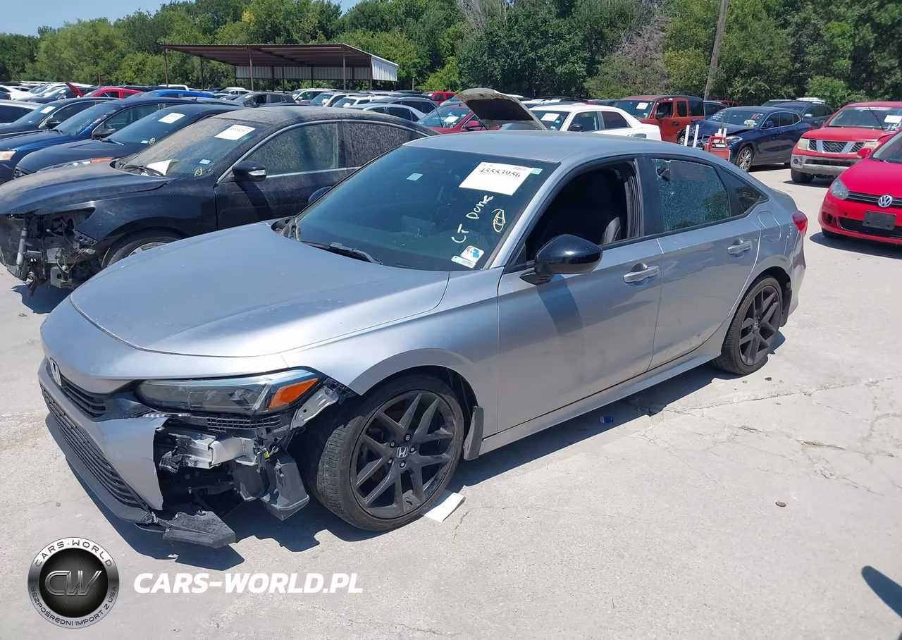 2022 Honda Civic Sport VIN:2HGFE2F5XNH568724 - 2