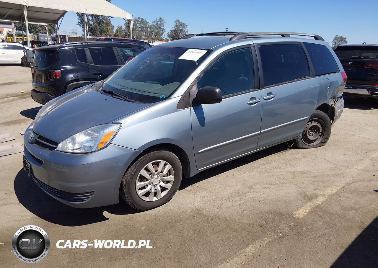 2005 Toyota Sienna Le VIN:5TDZA23C05S222998 - 2