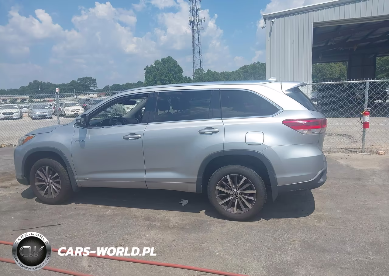 2018 Toyota Highlander Hybrid Xle VIN:5TDJGRFH6JS045105 - 14
