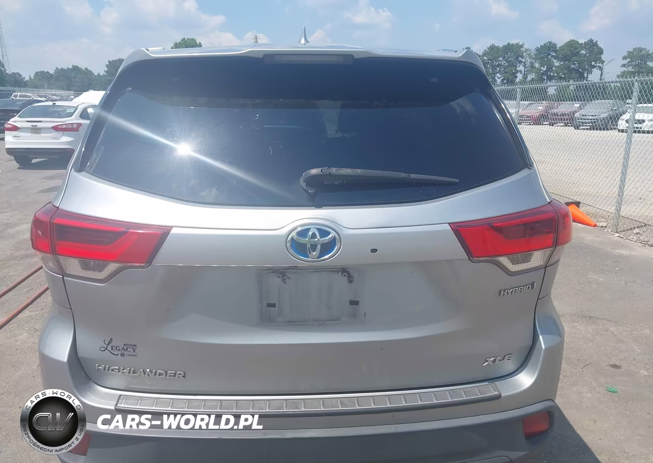 2018 Toyota Highlander Hybrid Xle VIN:5TDJGRFH6JS045105 - 16