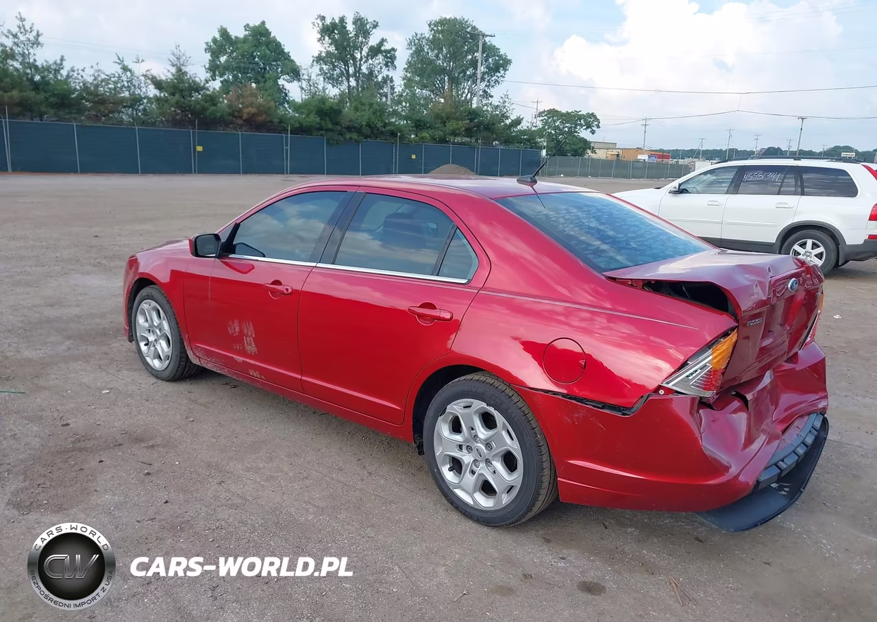 2010 Ford Fusion Se VIN:3FAHP0HA1AR408638 - 3