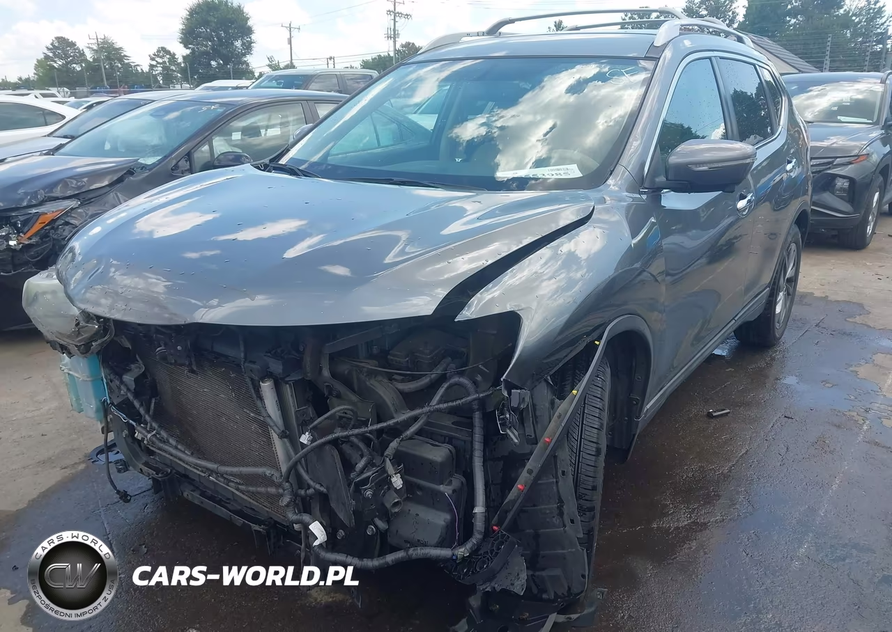 2015 Nissan Rogue Sl VIN:5N1AT2MT2FC811605 - 2