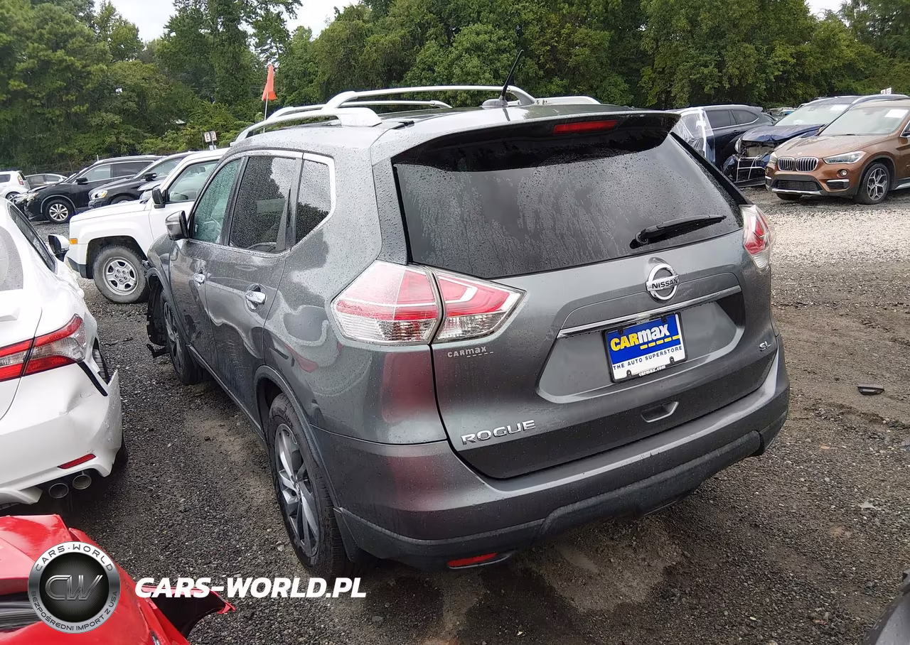 2015 Nissan Rogue Sl VIN:5N1AT2MT2FC811605 - 3