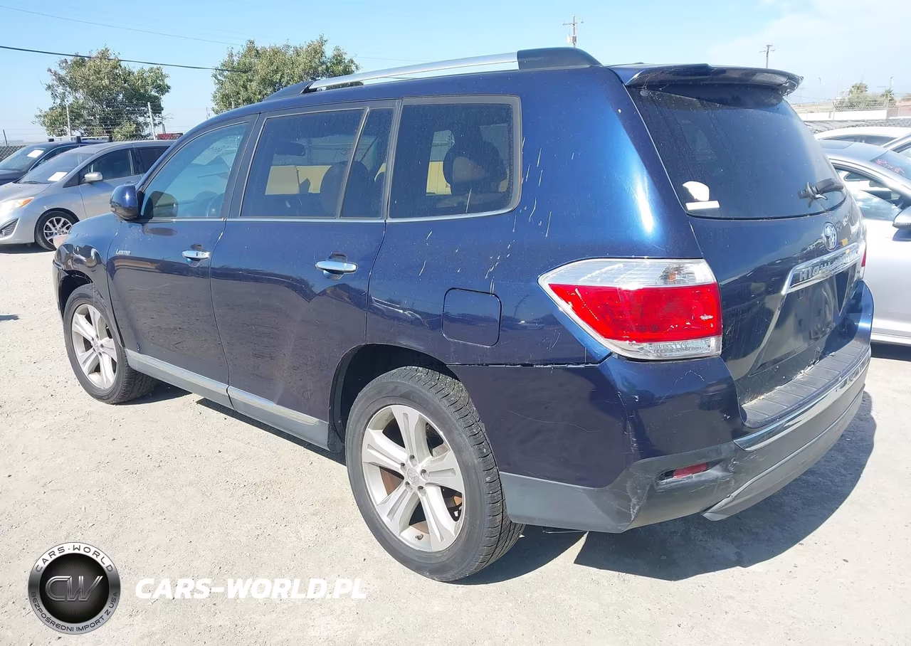 2012 Toyota Highlander Limited V6 VIN:5TDDK3EH0CS130633 - 3