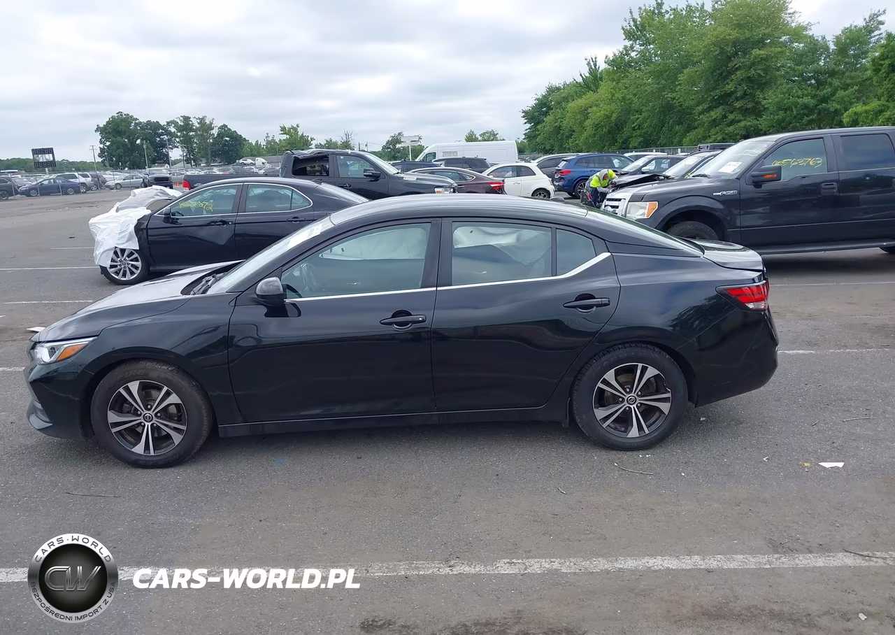 2021 Nissan Sentra Sv Xtronic Cvt VIN:3N1AB8CV0MY210326 - 14