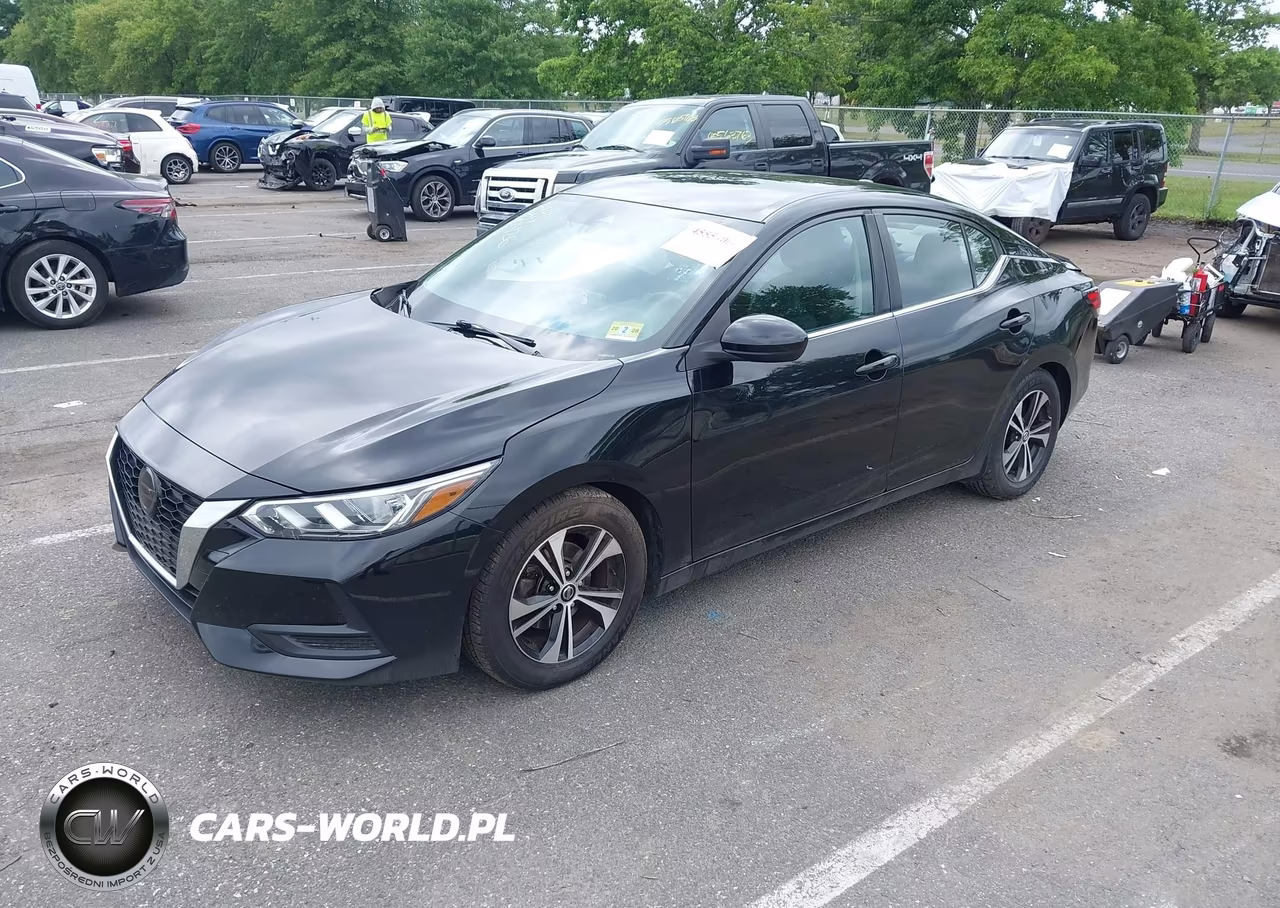 2021 Nissan Sentra Sv Xtronic Cvt VIN:3N1AB8CV0MY210326 - 2