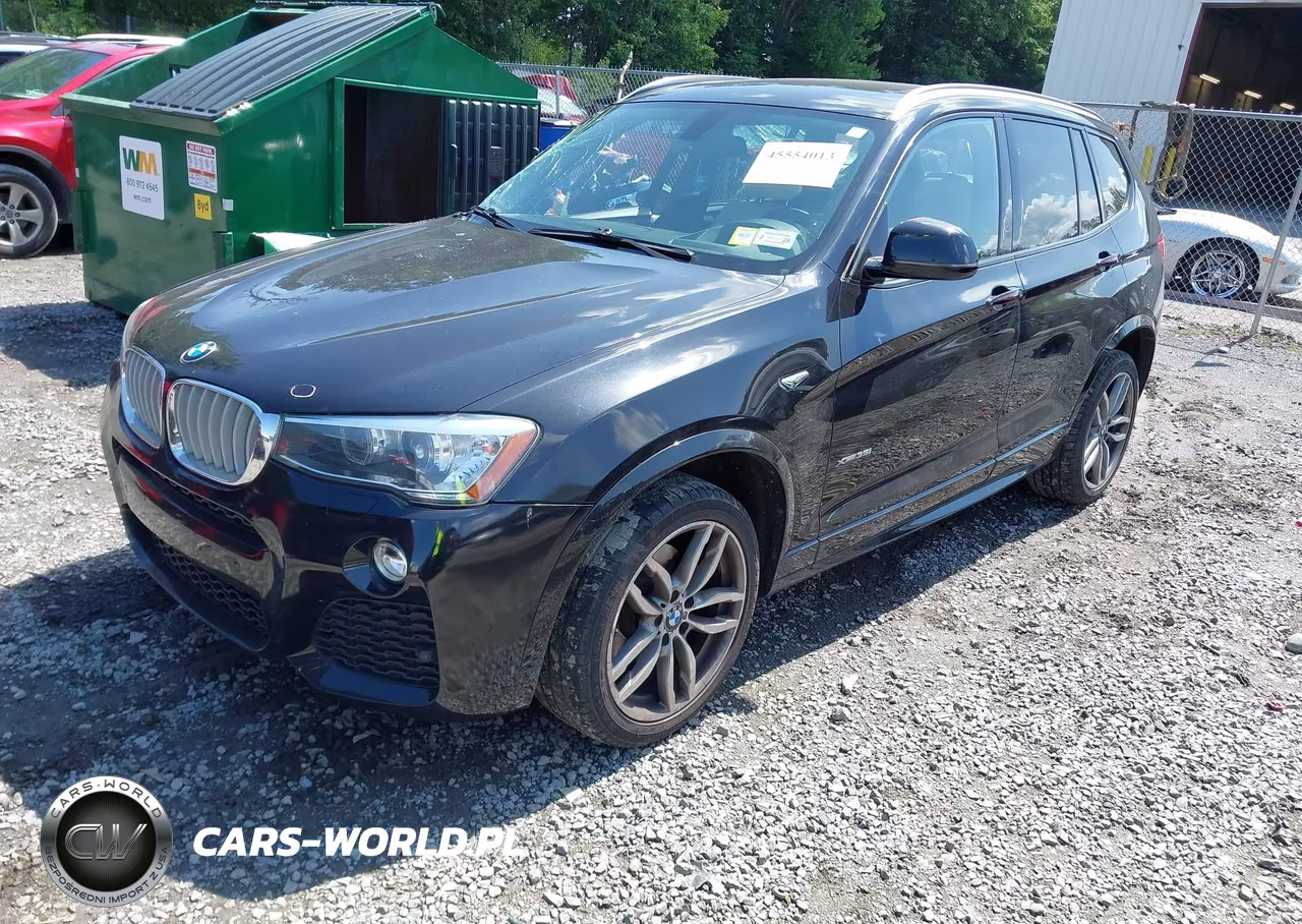 2016 BMW X3 xDrive35I VIN:5UXWX7C59G0S16928 - 2