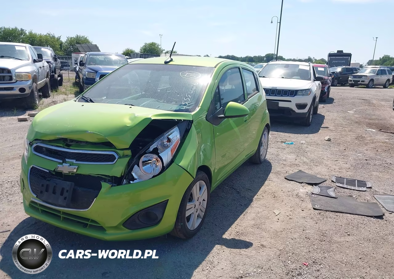 2014 Chevrolet Spark 1Lt Auto VIN:KL8CD6S94EC580027 - 2