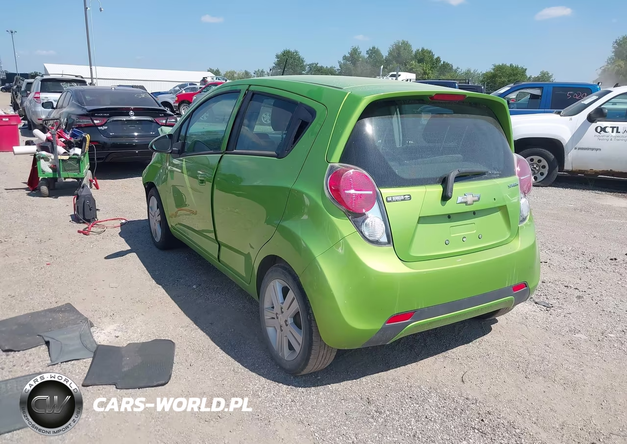 2014 Chevrolet Spark 1Lt Auto VIN:KL8CD6S94EC580027 - 3