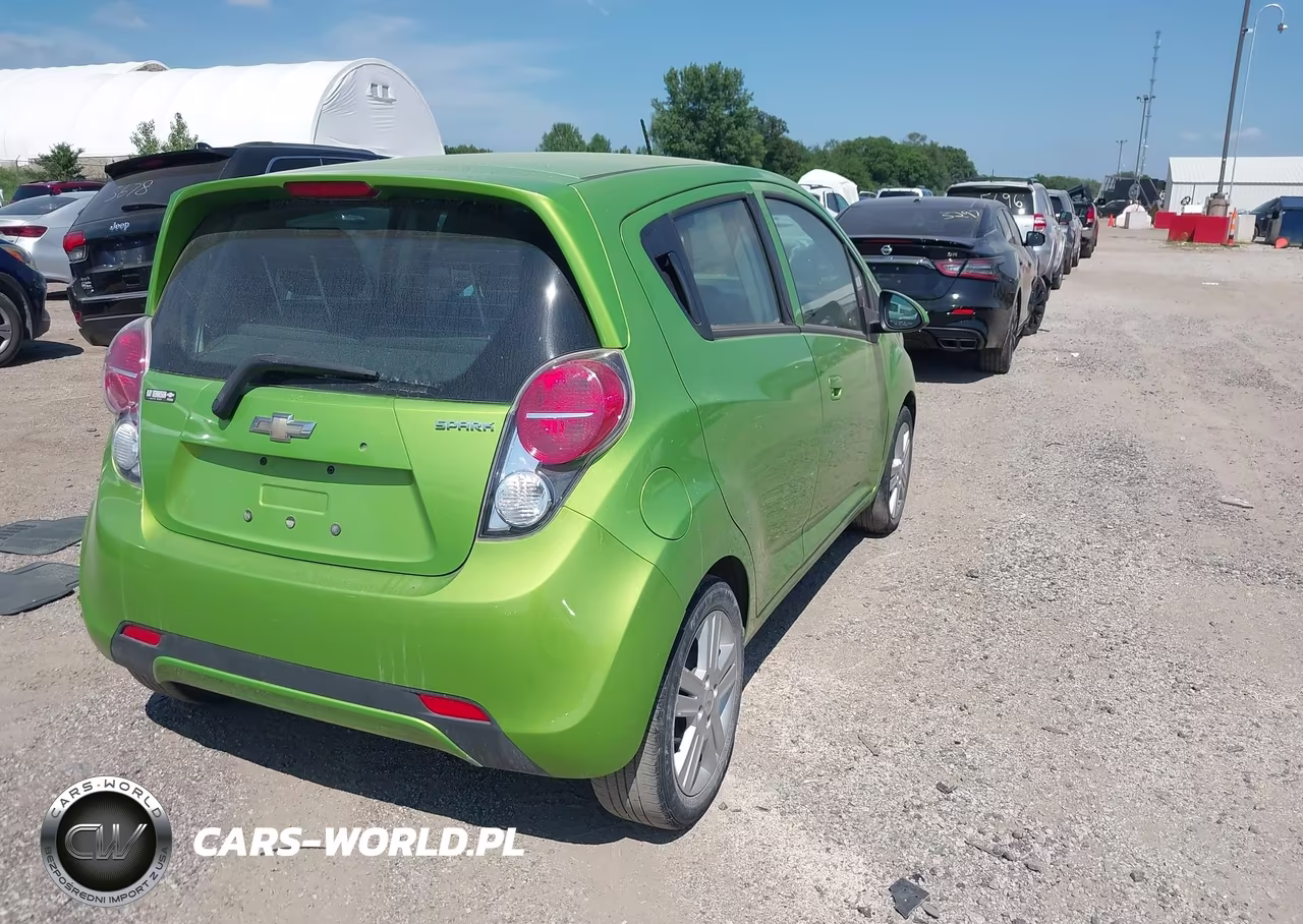 2014 Chevrolet Spark 1Lt Auto VIN:KL8CD6S94EC580027 - 4