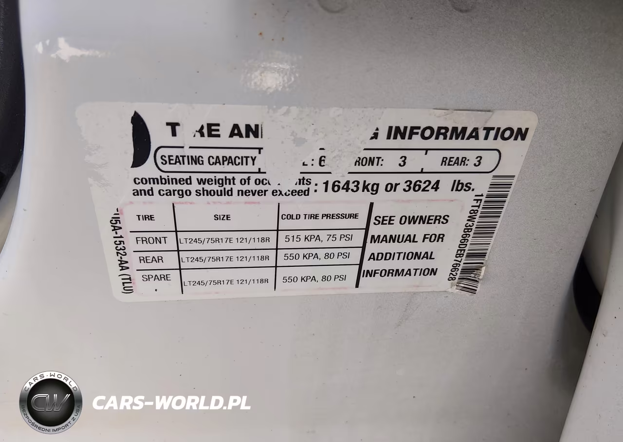 2013 Ford F-350 Xl VIN:1FT8W3B66DEB76628 - 8