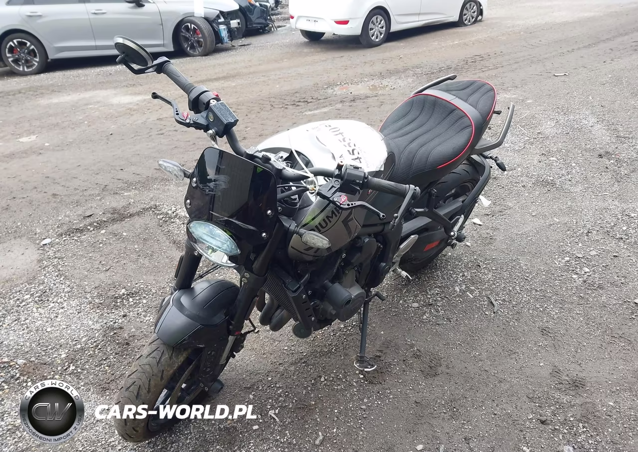 2022 Triumph Motorcycle Trident 660 VIN:SMTL10UL6NTAF7484 - 2