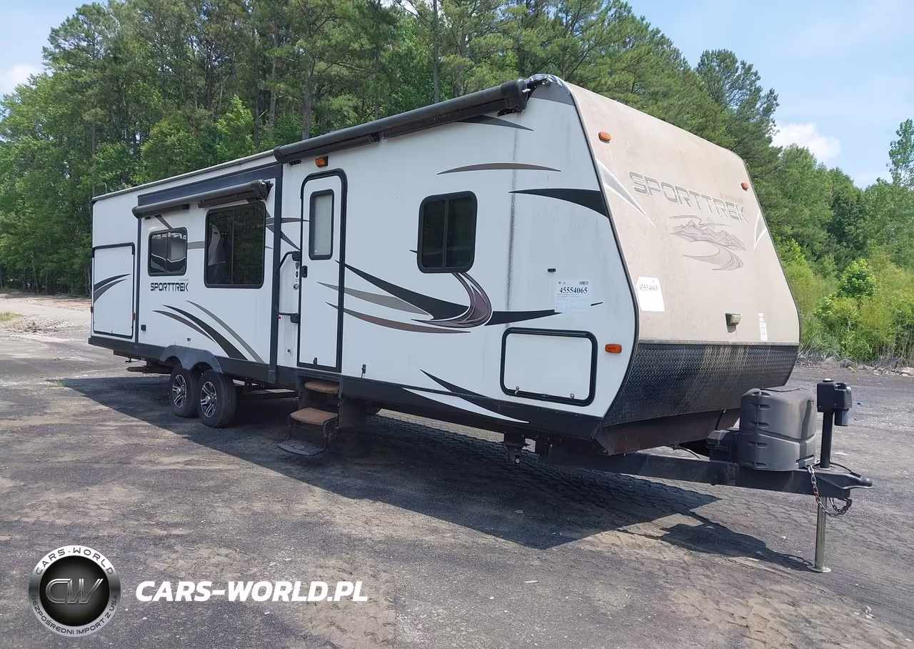 2017 Sporttrek Travel Trailer Model # 327Vik – zdjęcie 1 z 17
