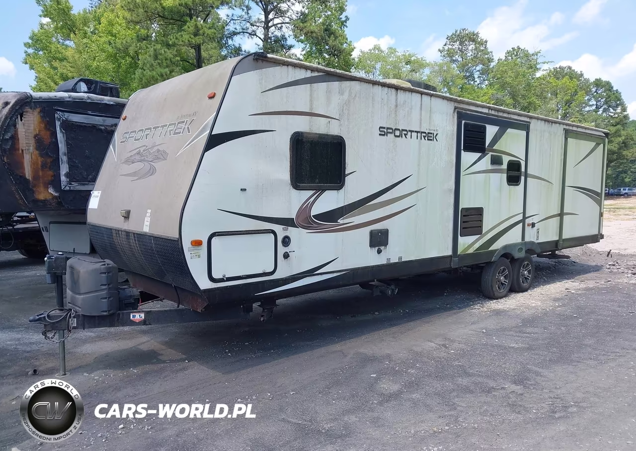 2017 Sporttrek Travel Trailer Model # 327Vik VIN:4EZT13225H8077369 - 2