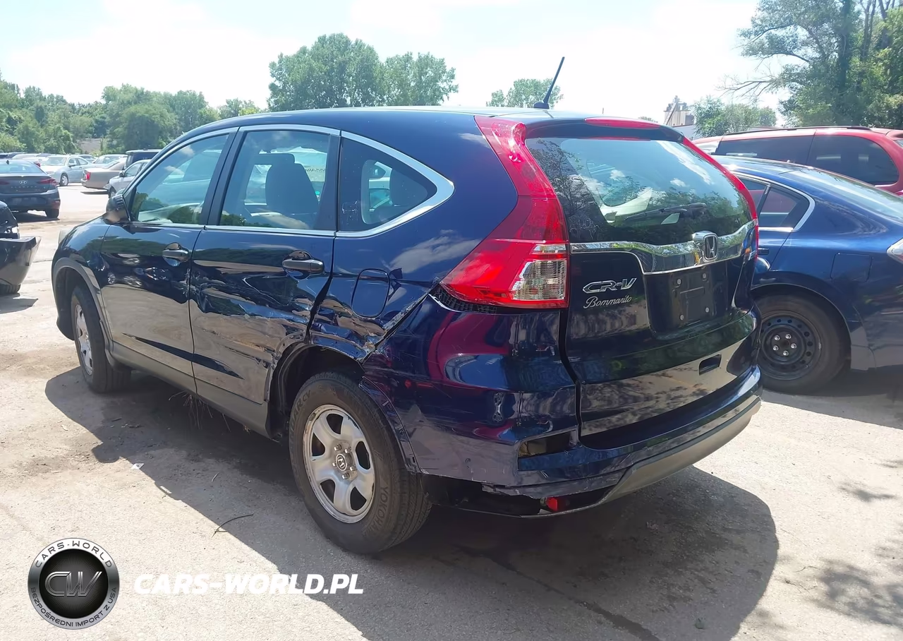 2015 Honda Cr-V Lx VIN:5J6RM4H34FL113422 - 3