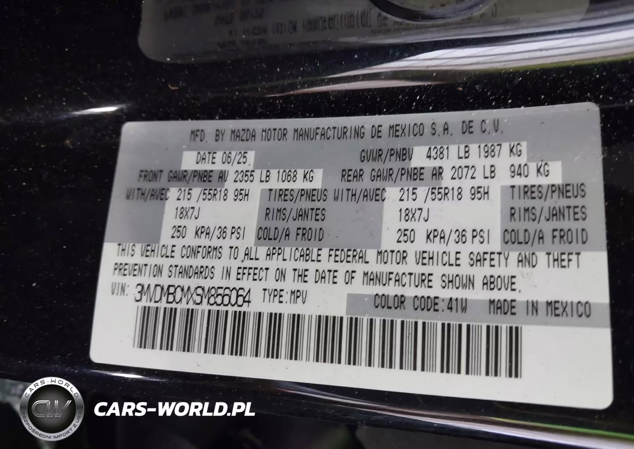 2025 Mazda Cx-30 2.5 S Preferred Package VIN:3MVDMBCMXSM856064 - 9