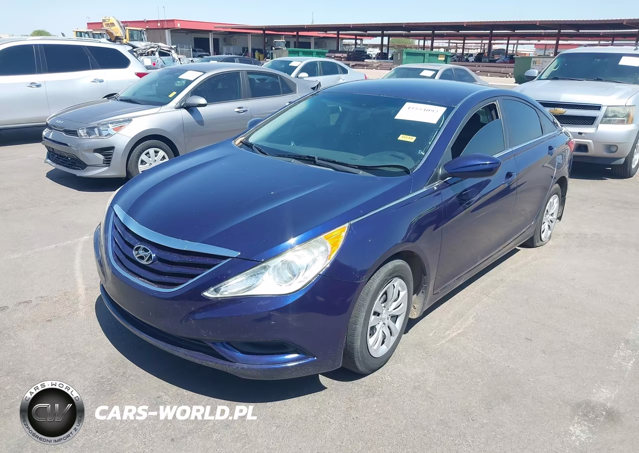 2013 Hyundai Sonata Gls VIN:5NPEB4AC5DH549203 - 2