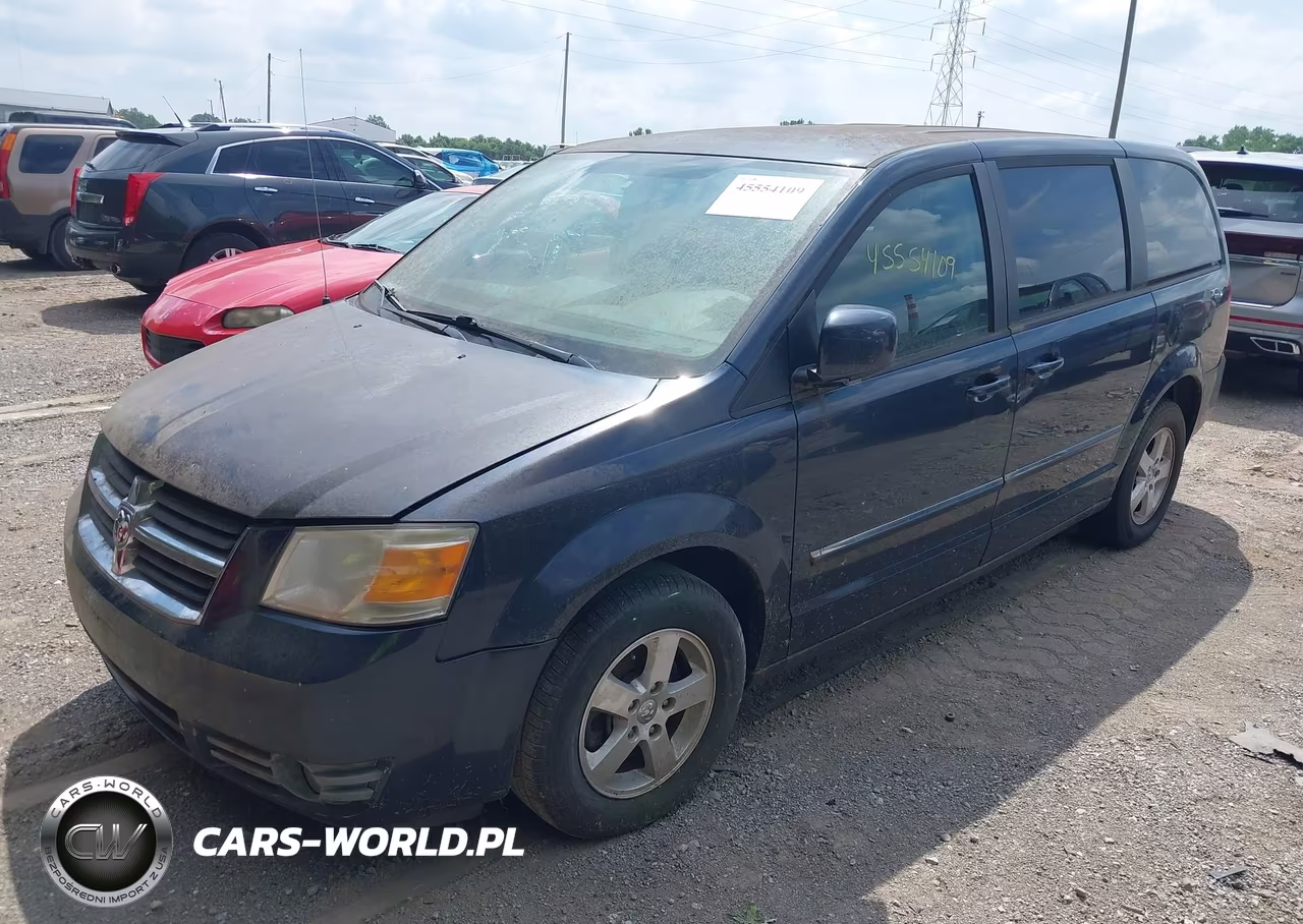 2008 Dodge Grand Caravan Sxt VIN:2D8HN54P88R717743 - 2