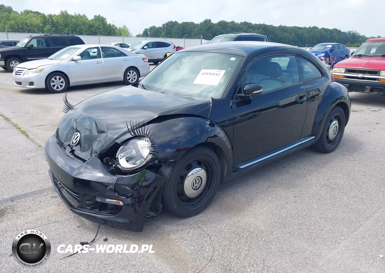 2015 Volkswagen Beetle 1.8T Classic VIN:3VWF17AT9FM616534 - 2