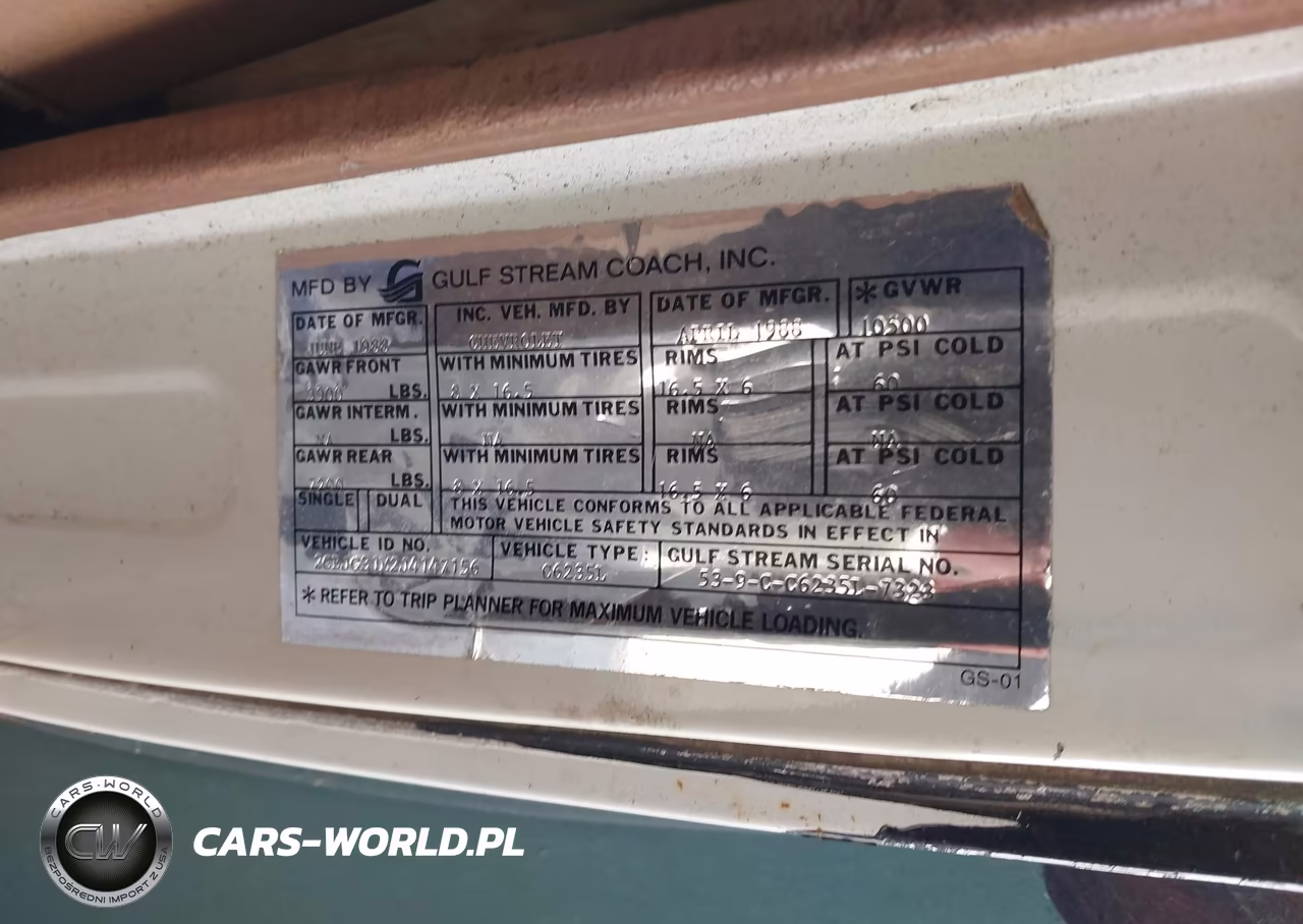 1988 Chevrolet G30 VIN:2GBJG31M2J4147156 - 8