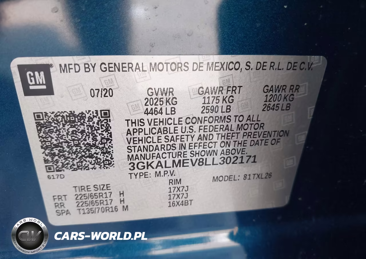 2020 GMC Terrain Fwd Sle VIN:3GKALMEV8LL302171 - 9