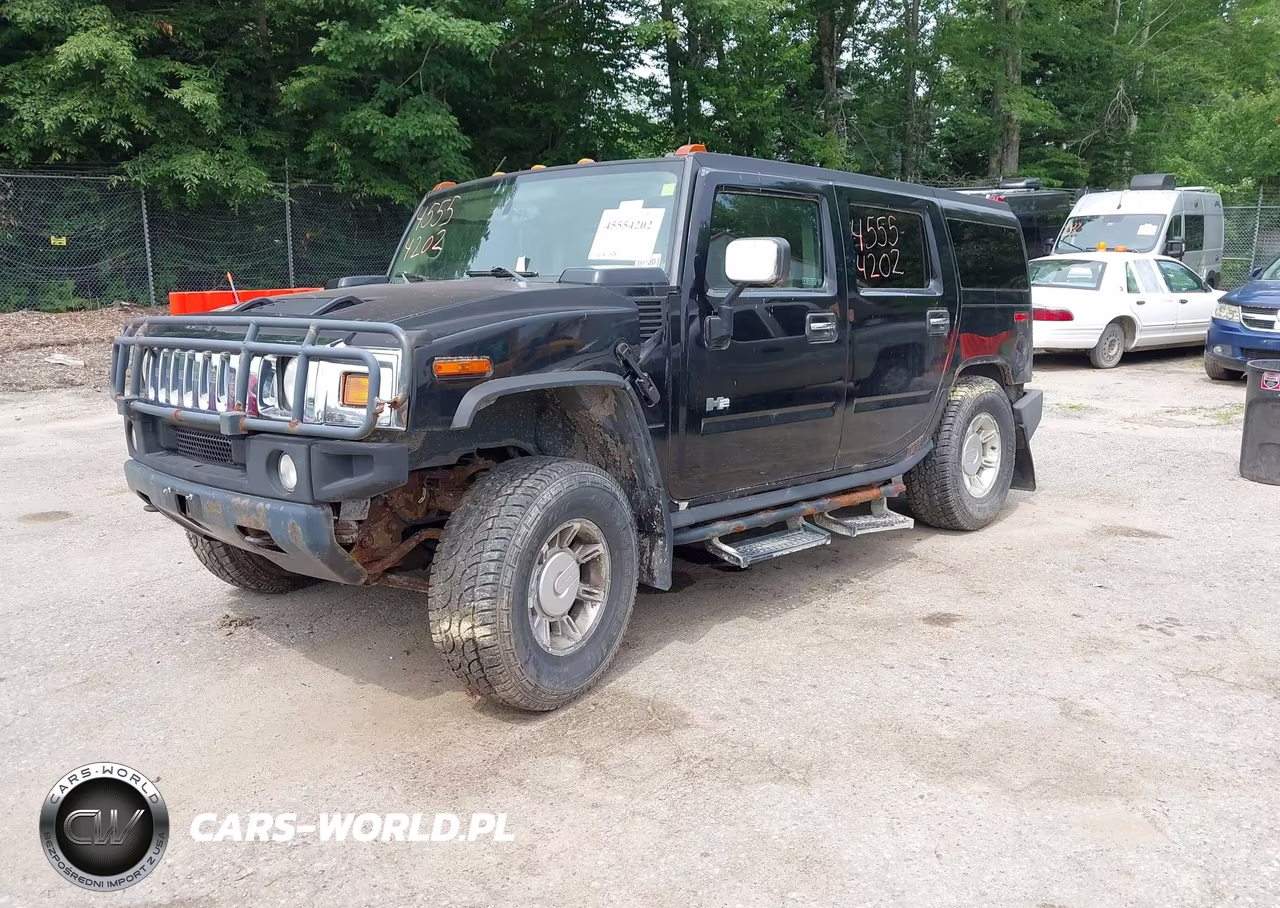 2003 Hummer H2 VIN:5GRGN23U03H101909 - 2