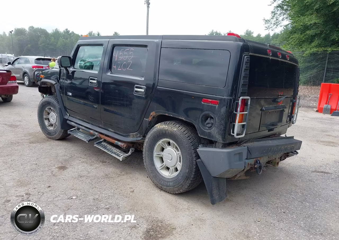 2003 Hummer H2 VIN:5GRGN23U03H101909 - 3