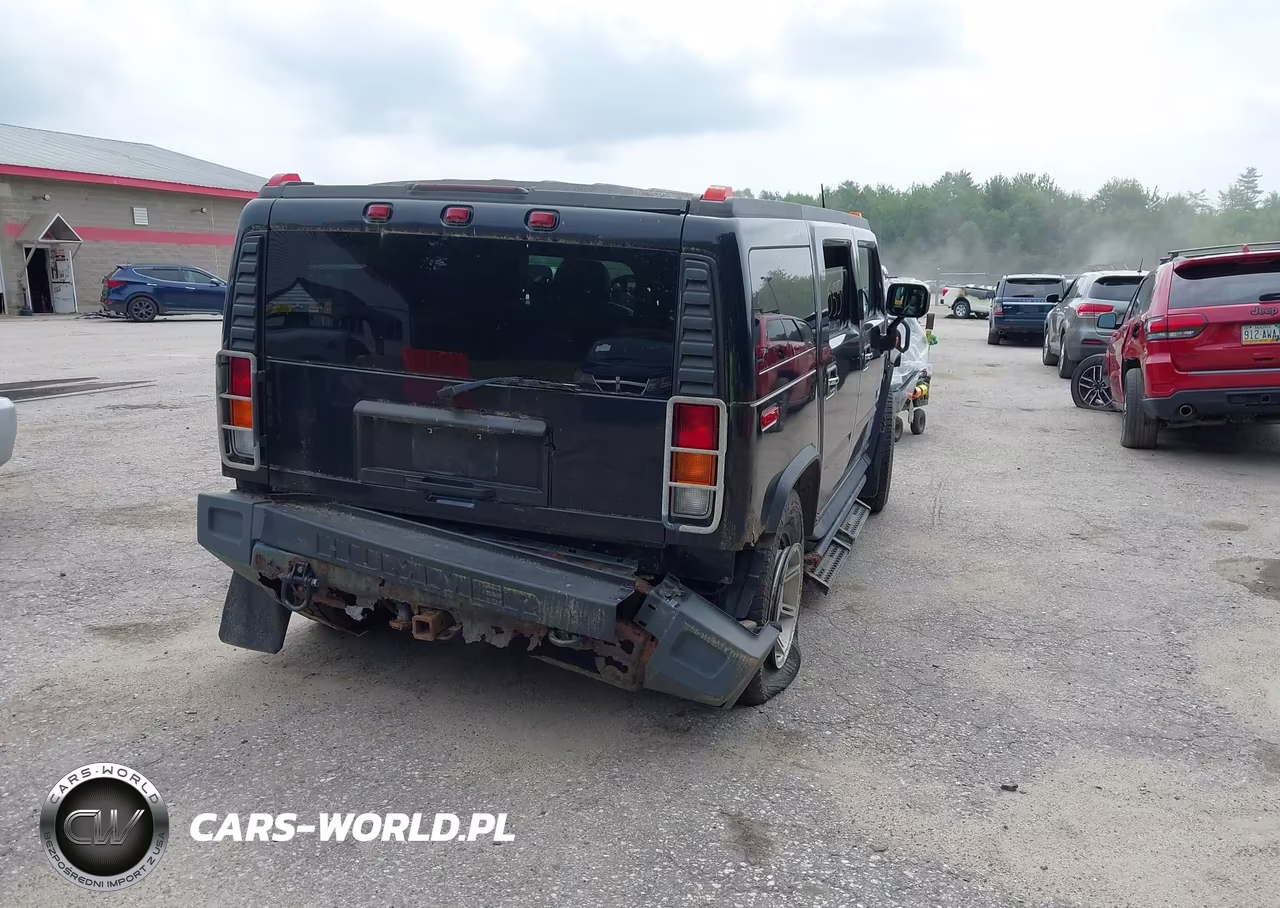 2003 Hummer H2 VIN:5GRGN23U03H101909 - 4