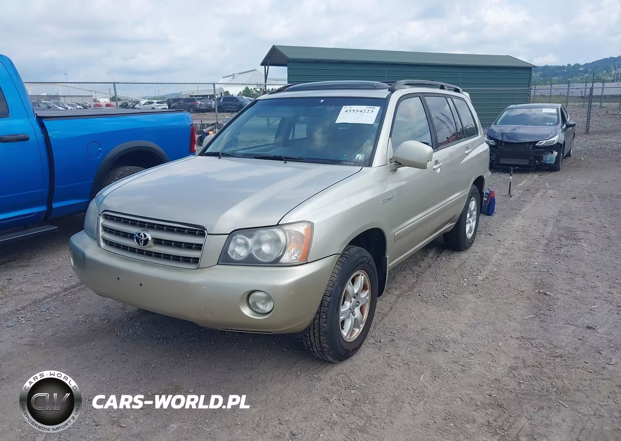 2001 Toyota Highlander V6 VIN:JTEGF21A810025533 - 2