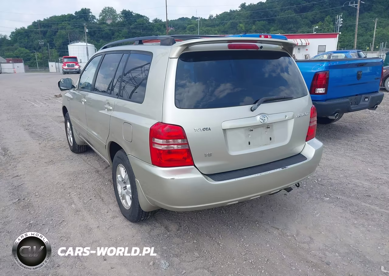 2001 Toyota Highlander V6 VIN:JTEGF21A810025533 - 3