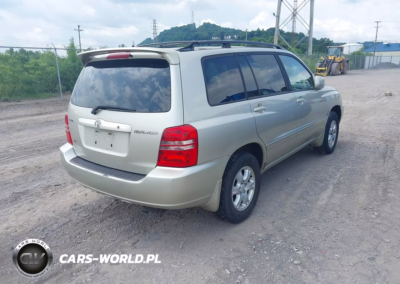 2001 Toyota Highlander V6 VIN:JTEGF21A810025533 - 4