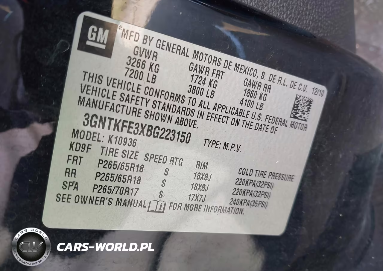 2011 Chevrolet Avalanche 1500 Lt1 VIN:3GNTKFE3XBG223150 - 9
